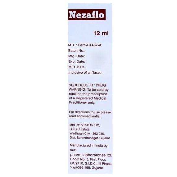 nezaflo nasal spray 12 ml